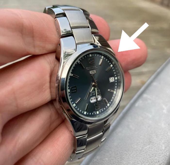 Reloj Seiko Dial Gris SNK621K1