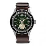 Seiko Presage Años 60 Verde con Correa Piel Marrón SSA451J1